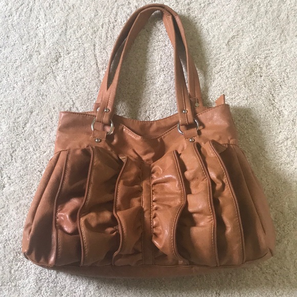 Handbags - Brown/tan hobo bag.